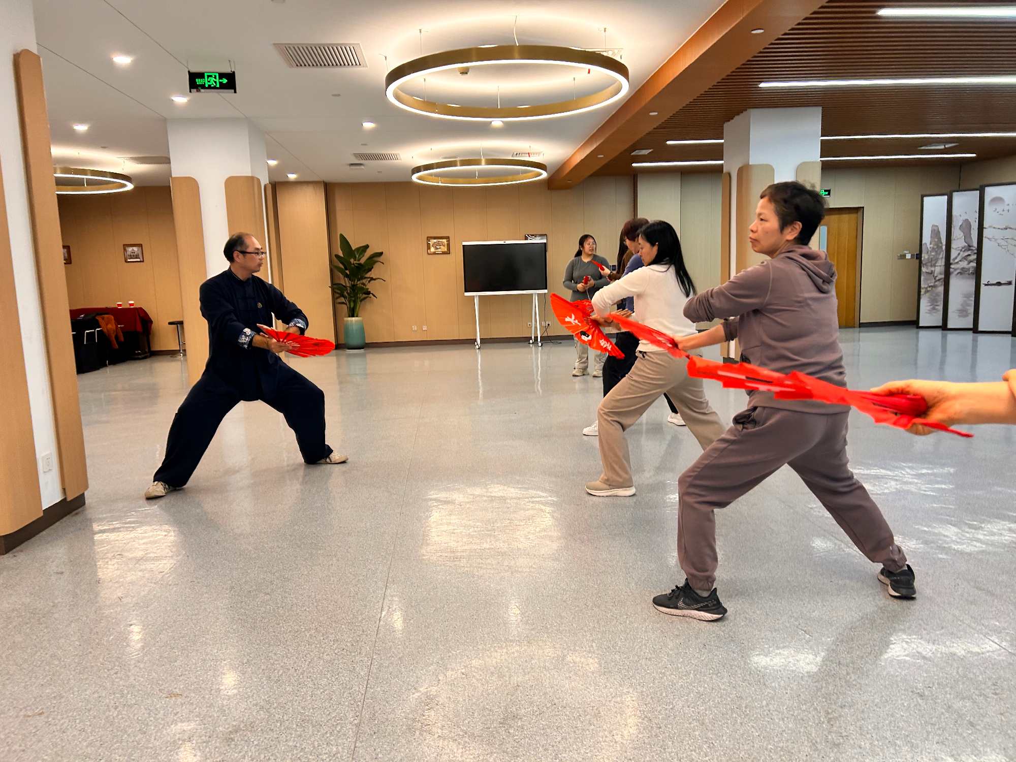 动静之间悟健康 安泰太极拳协会活动圆满开展